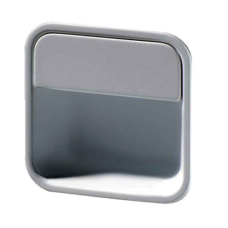 Zamak stainless steel finish bowl handle - 52 x 52 mm - MB 09148. DIAYTAR NIGERIA: Where convenience meets affordability with delivery across Nigeria in under 8 days.
