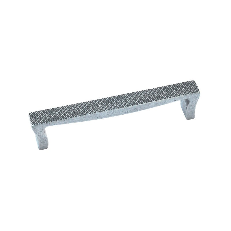 Arcade zamak handle - 128 mm center distance - aged matte steel finish. DIAYTAR NIGERIA: Creating access to affordable products for every Nigerian with our swift delivery service.