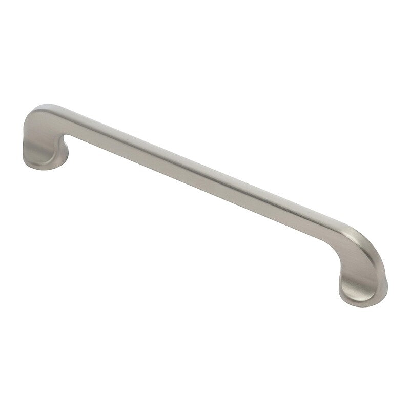 Zamak Blade handle, 160 center distance, brushed satin stainless steel finish. Nigeria-Materiels.com provides top-notch industrial and plumbing materials. Your projects deserve the best.