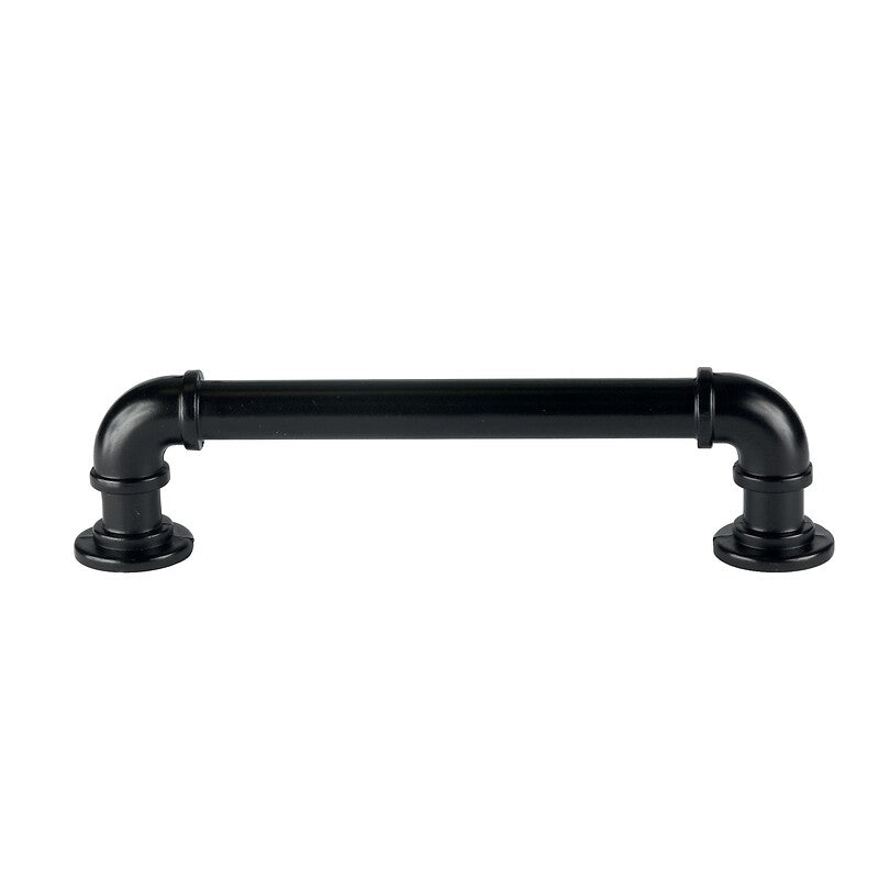 Industrial aluminum handle - center distance 128 mm - length 152 mm height 36 mm depth 24 mm - matte black. Your digital shopping destination, DIAYTAR NIGERIA combines variety with affordability and quick delivery.