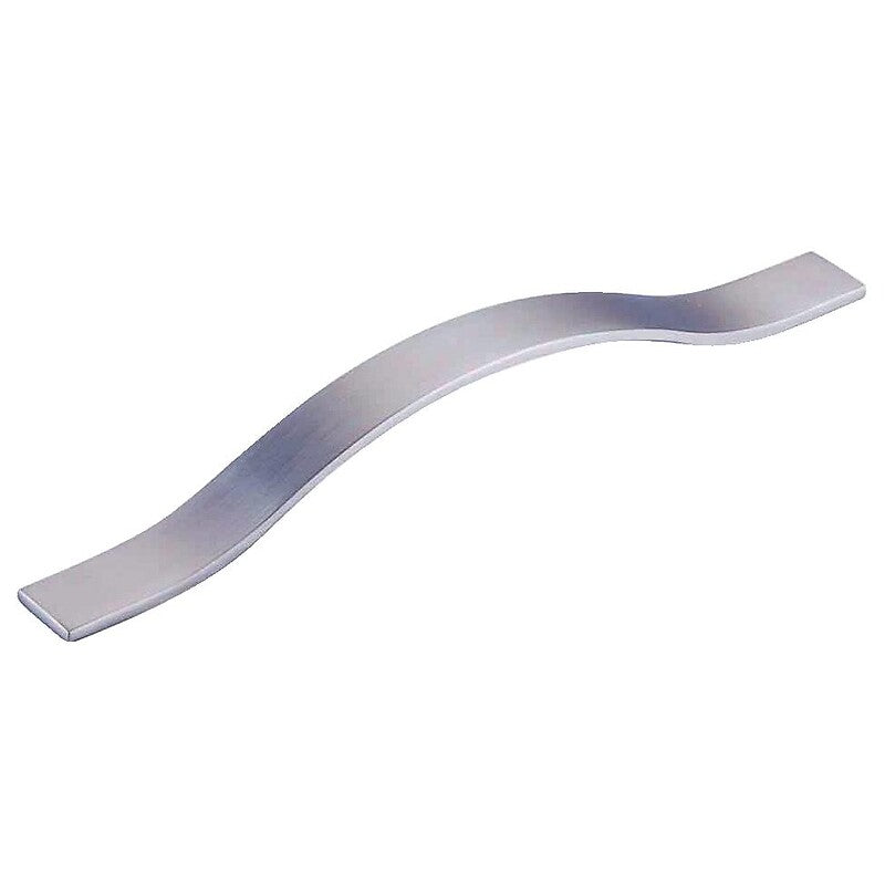 Flat curved handle, 128 mm center distance, matt nickel-plated zamak, stainless steel look. DIAYTAR NIGERIA brings the marketplace to your screen with affordable products delivered in 5-8 days.