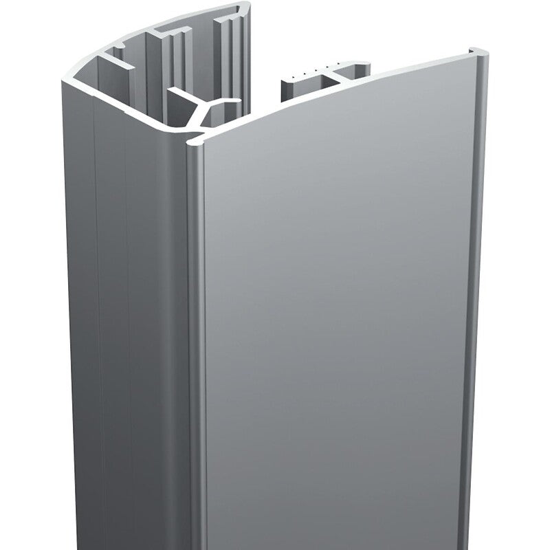 White aluminium Virgule stiffener handle Length 2.80 m - supplied in pairs for 1 leaf. DIAYTAR NIGERIA makes quality accessible with low prices and reliable 5-8 day nationwide delivery.