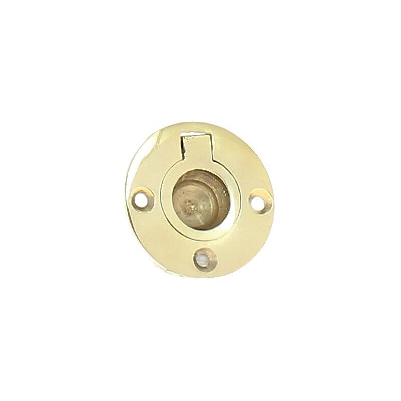 Round polished brass handle with marine feel Ø 38 mm. DIAYTAR NIGERIA: Redefining online shopping with unbeatable prices and consistent delivery times.