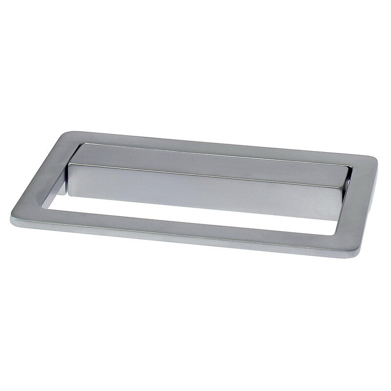 Zamak handle with matt chrome finish - 90 x 50 mm, center distance 64 mm - Up 3281. Nigeria-Materiels.com is your go-to source for plumbing and hardware supplies. Enjoy a seamless shopping experience.