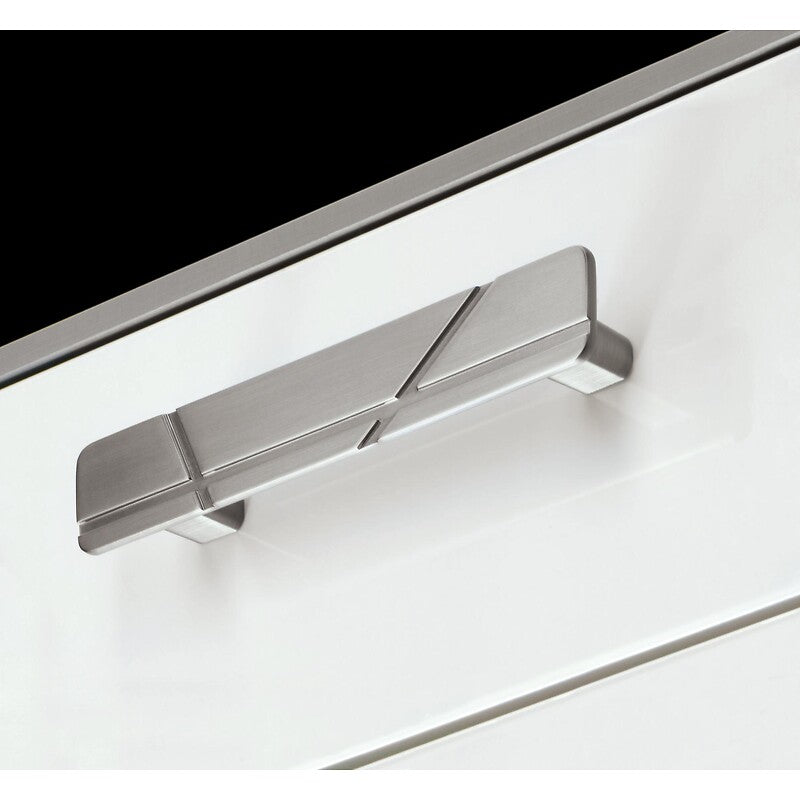Zinc handle with stainless steel finish - length 160 mm, center distance 128 mm - Celista. DIAYTAR NIGERIA makes quality accessible with low prices and reliable 5-8 day nationwide delivery.
