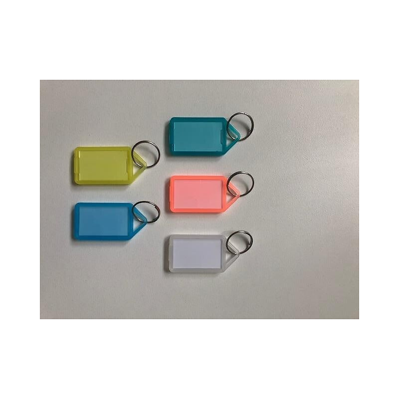 Large transparent key ring labels - 56 x 29.5 - bag of 25. DIAYTAR NIGERIA puts thousands of products at your fingertips with affordable prices and delivery within a week.