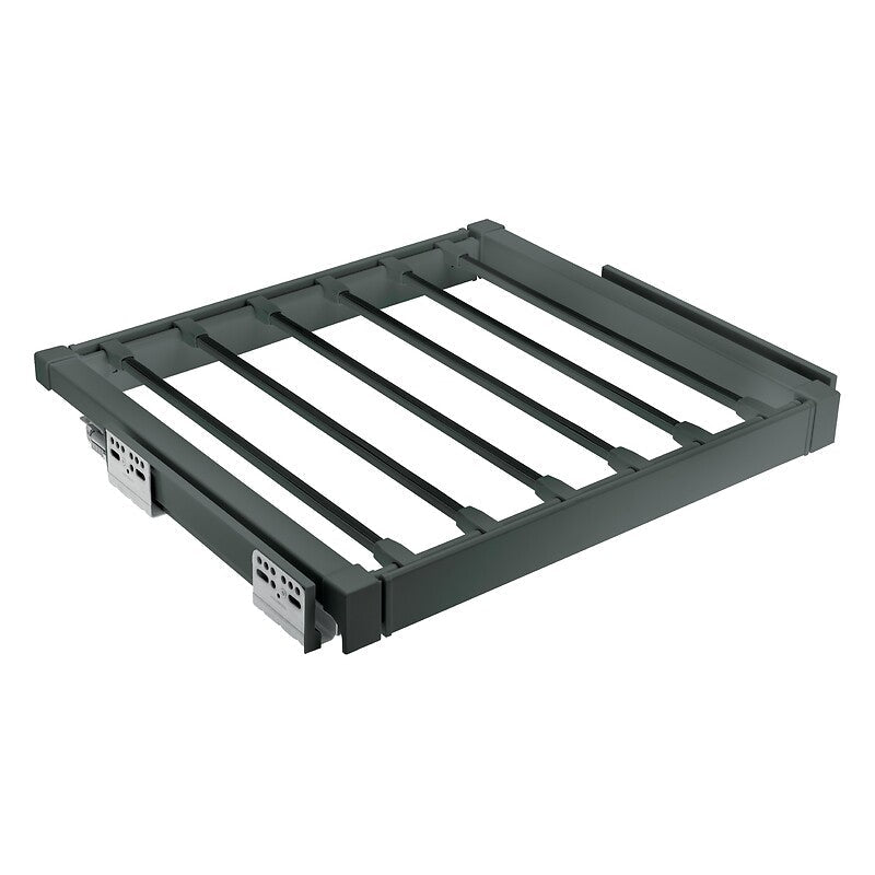Elite full extension adjustable sliding trouser rack - width 900 mm - anthracite finish. DIAYTAR NIGERIA puts thousands of products at your fingertips with affordable prices and delivery within a week.