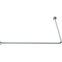 PELLET corner curtain holder with 2 sliding bases Chrome ref. 004114. Experience shopping freedom with DIAYTAR NIGERIA's comprehensive marketplace delivered within the week.