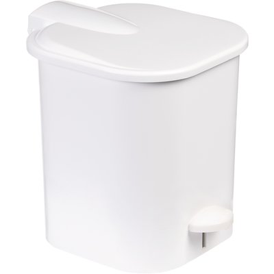 WHITE TRASH CAN 4 LITER. At Nigeria-Materiels.com, we provide reliable and durable construction materials. Explore our wide range of hardware and industrial products.