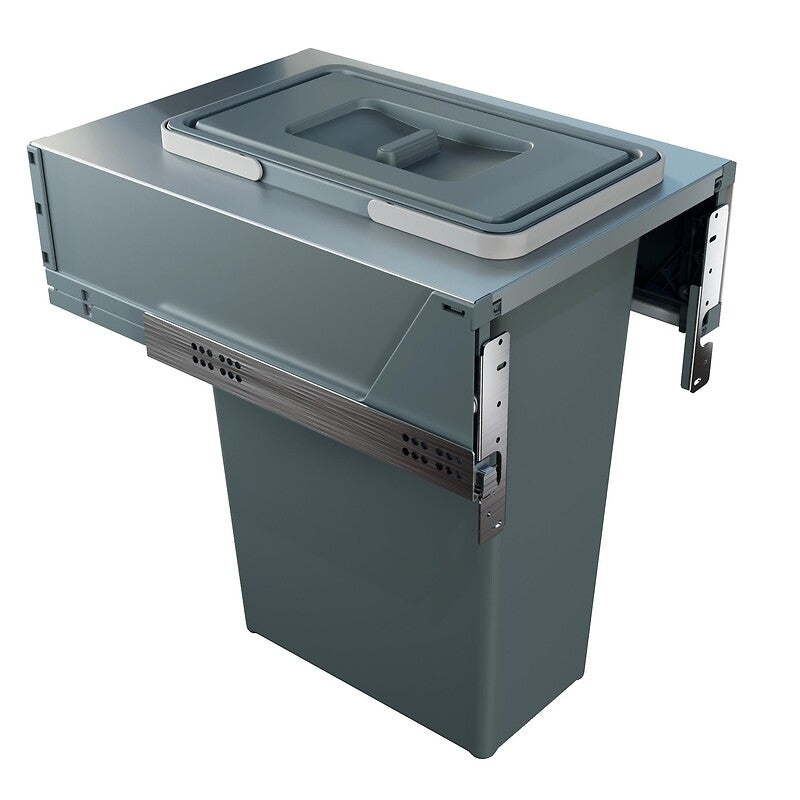 Block 2.0 large capacity waste bin - front mounting - depth 470 mm - body width 400 mm - 35 litre bin. DIAYTAR NIGERIA: Empowering Nigerians with access to affordable products delivered within 8 days.