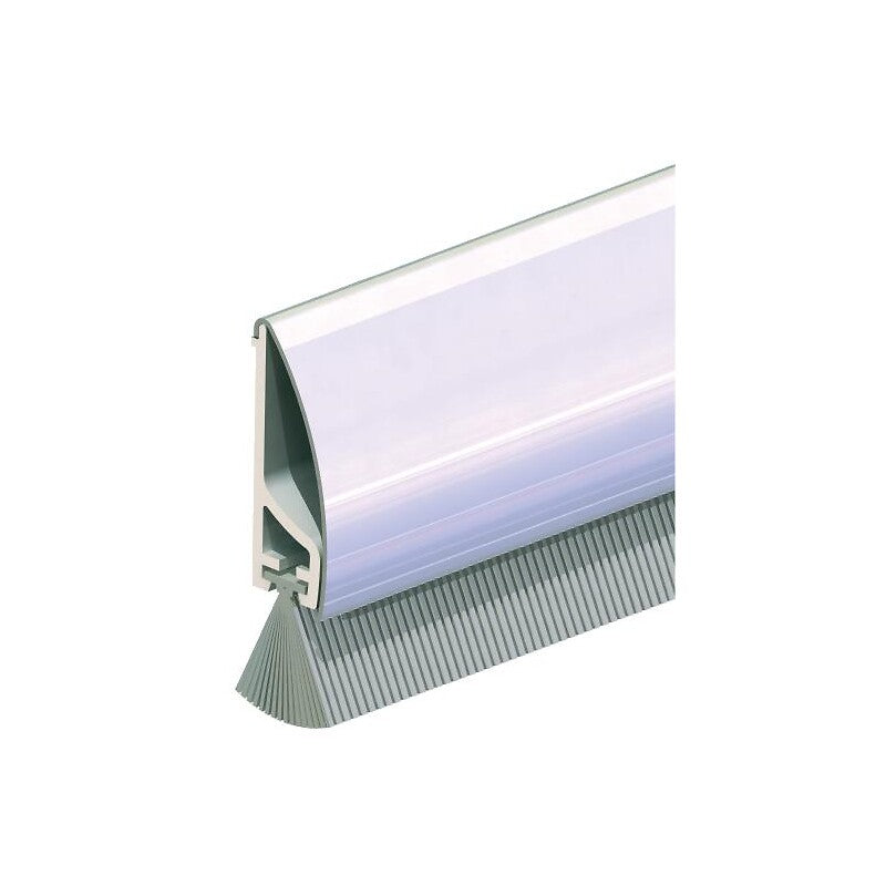 PVC door bottom profile, stainless steel trim with brush in 1 ml. Shop from Nigeria's largest product selection at DIAYTAR, with budget-friendly prices and swift delivery.