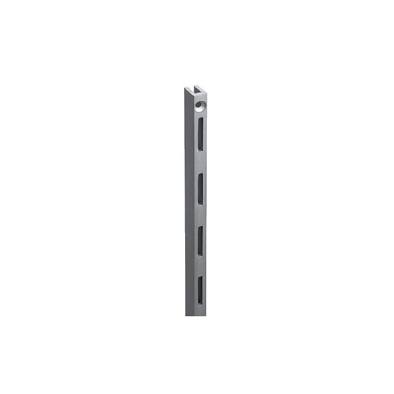 Aluminum profile E silver finish length 2975 mm - surface-mounted or recessed for wall racks. DIAYTAR NIGERIA delivers what matters - quality, affordability, and prompt nationwide shipping.