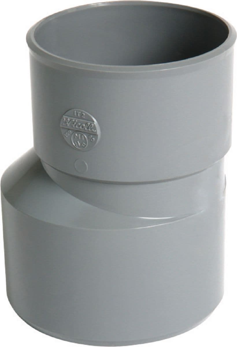 UIX2 male-female eccentric external reduction - grey PVC - Ø 125/100 mm. Your complete e-commerce solution, DIAYTAR NIGERIA offers variety and value with nationwide shipping.