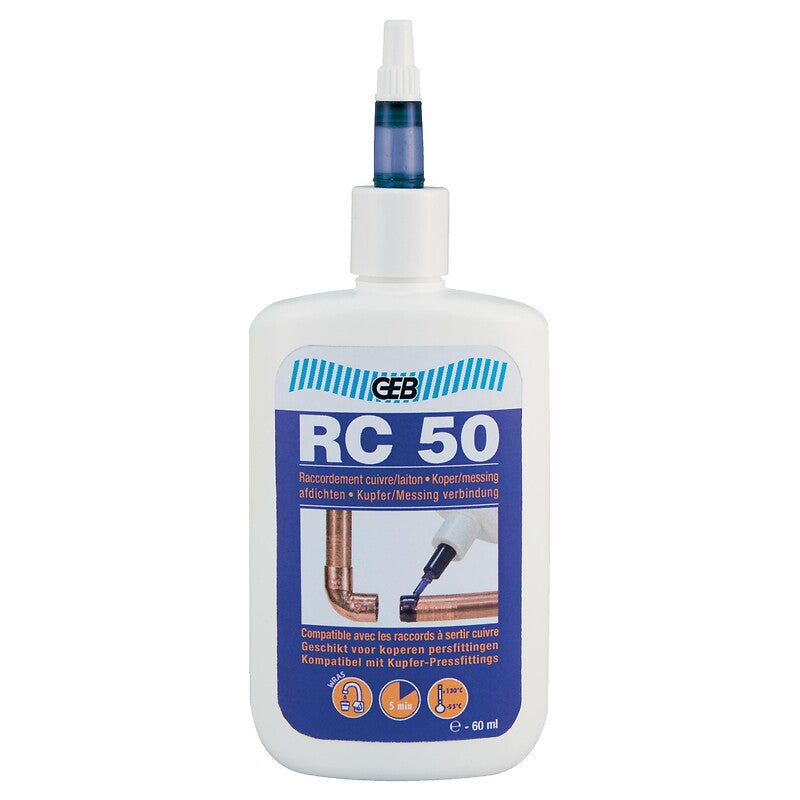 Anaerobic resin RC 50 for copper and brass tubes 60 ml. Shop without boundaries at DIAYTAR NIGERIA, offering extensive variety at prices you'll appreciate.