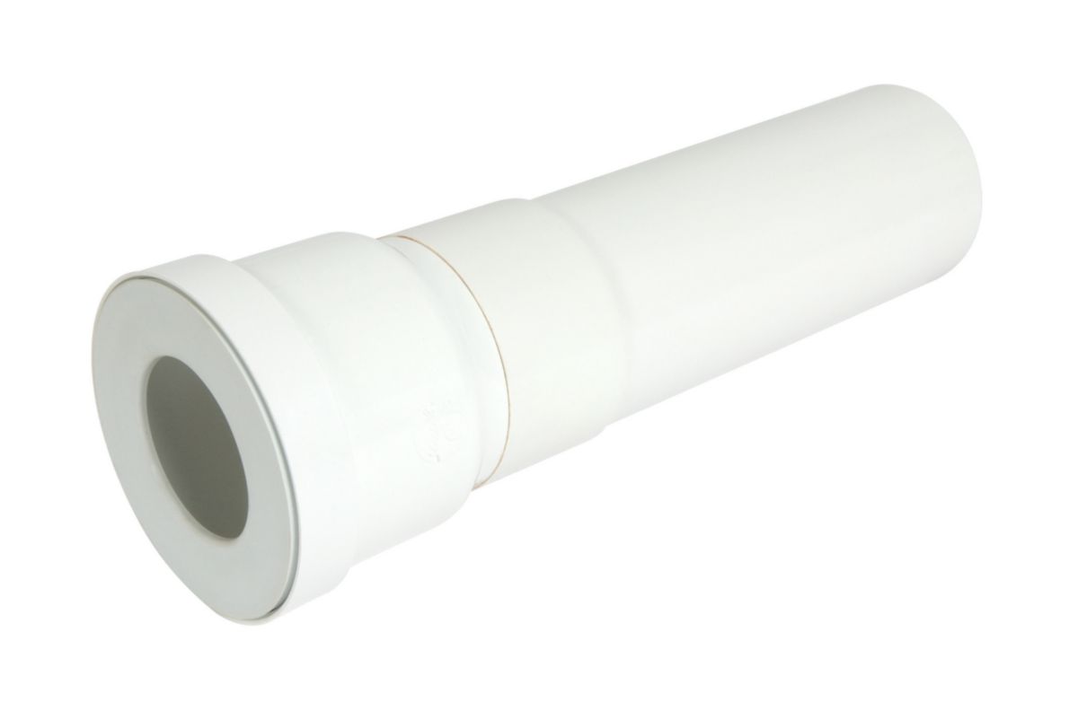NICOLL female connector for WC straight outlet Ø 85/107 mm - QW3340 - white PVC - connector Ø 100 mm - L. 400 mm. Your shopping aspirations fulfilled at DIAYTAR NIGERIA with competitive prices and reliable delivery.
