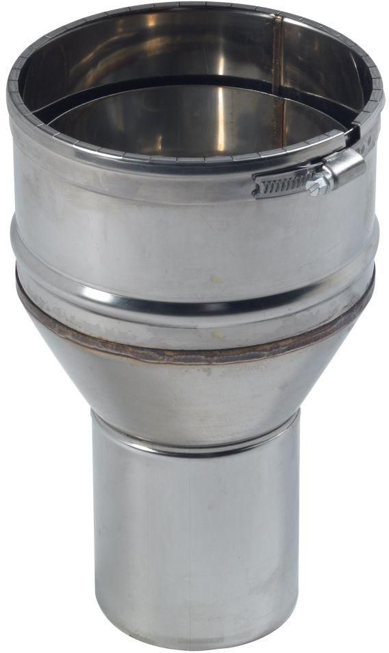 Stainless steel stove connector diameter 80 mm flexible tubing diameter 80 - 86 mm with claw rings ref. 123801, TEN. Discover the perfect shopping balance at DIAYTAR NIGERIA with competitive prices and prompt delivery.