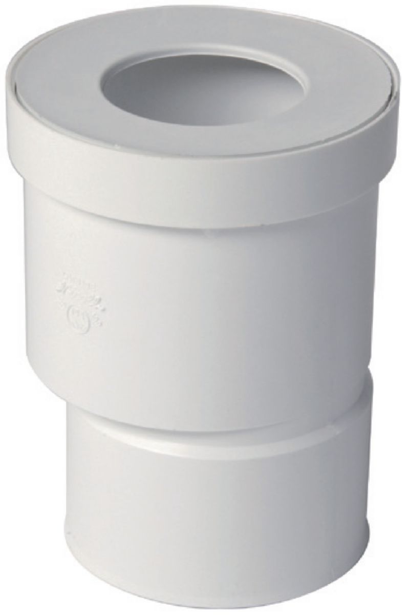 NICOLL WC connector with eccentric straight outlet Ø 85/107 mm - QW810E - white PVC - connector Ø 100 mm. Shop with confidence at DIAYTAR NIGERIA, offering extensive product variety with nationwide delivery.