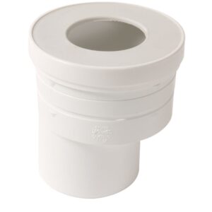 NICOLL connector for WC, eccentric straight outlet Ø 85/107 mm - SRW3E - white PVC - connector Ø 93 mm. DIAYTAR NIGERIA: Your affordable marketplace with reliable 5-8 day shipping across Nigeria.