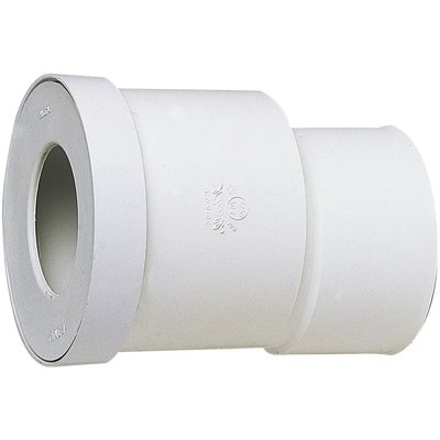 WC connector with eccentric straight outlet Ø 85/107 mm - QW810E - white PVC - connector Ø 100 mm. DIAYTAR NIGERIA delivers what matters - quality, affordability, and prompt nationwide shipping.