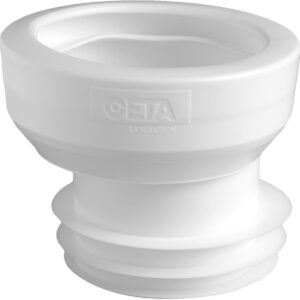 Offset toilet connector no. 8 for D100/110 tube male side Ref 214-008 CETA. DIAYTAR NIGERIA: Simplifying access to thousands of products with affordable nationwide shipping.