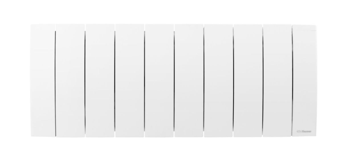 Bilbao 3 low white electric decorative steel radiator 1400 W ref. 495851. DIAYTAR NIGERIA: Empowering Nigerians with access to affordable products and reliable 5-8 day delivery.