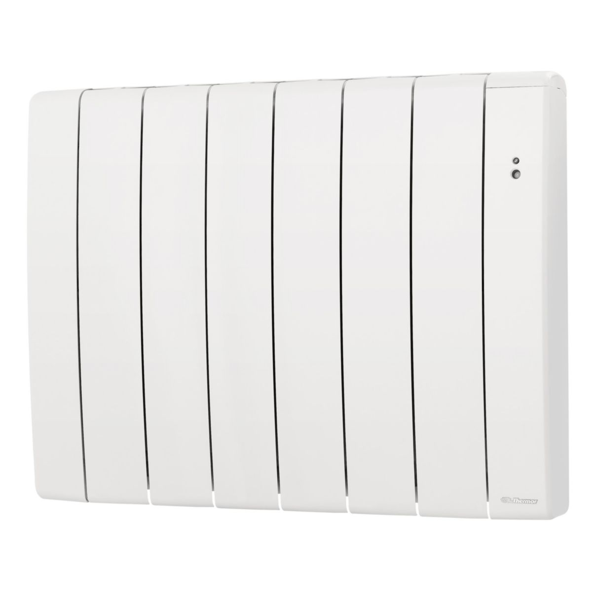 Bilbao 3 horizontal white electric decorative steel radiator 1250 W ref. 493841. DIAYTAR NIGERIA makes every purchase count with our affordable prices and reliable 5-8 day shipping.