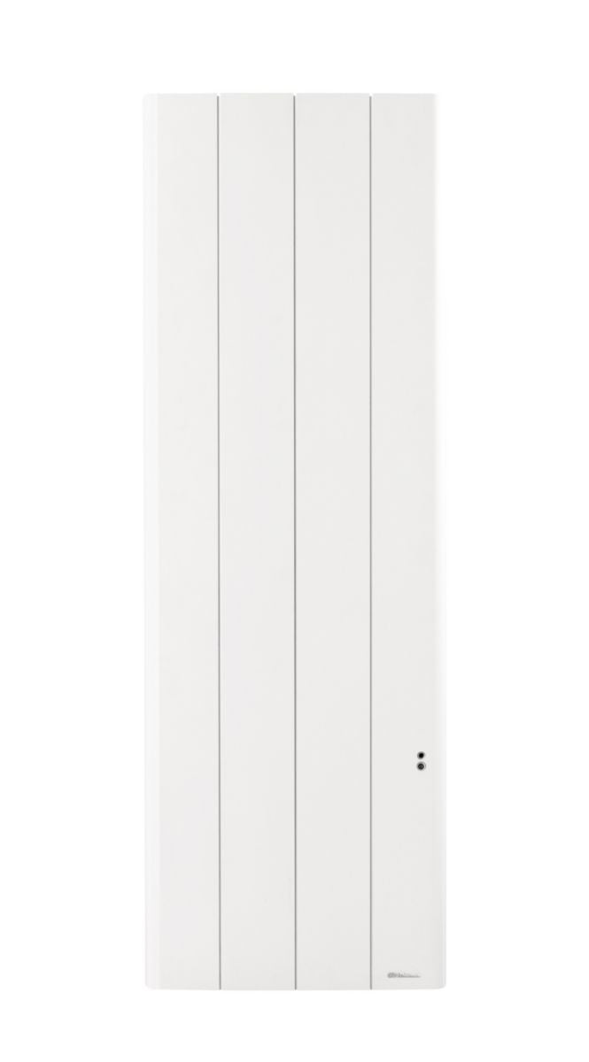 Bilbao 3 vertical white electric decorative steel radiator 1000 W ref. 494831. DIAYTAR NIGERIA delivers affordability and convenience with every purchase, shipped within the week.