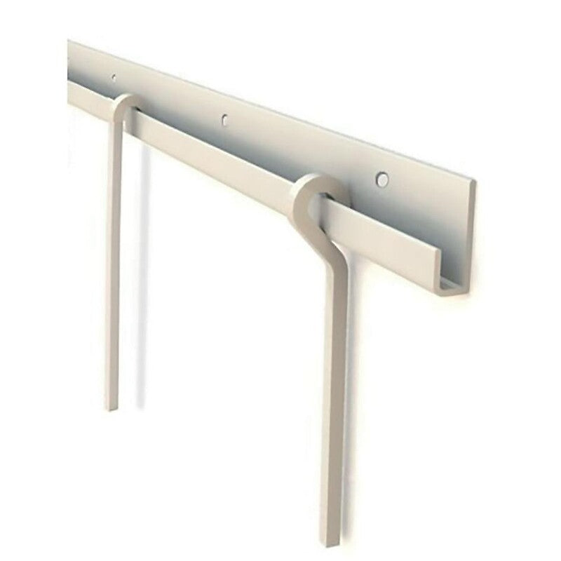 P24 aluminium picture rail - length 4 m - drilled - white epoxy finish. DIAYTAR NIGERIA: Where affordability meets variety, with thousands of products delivered in less than 8 days.