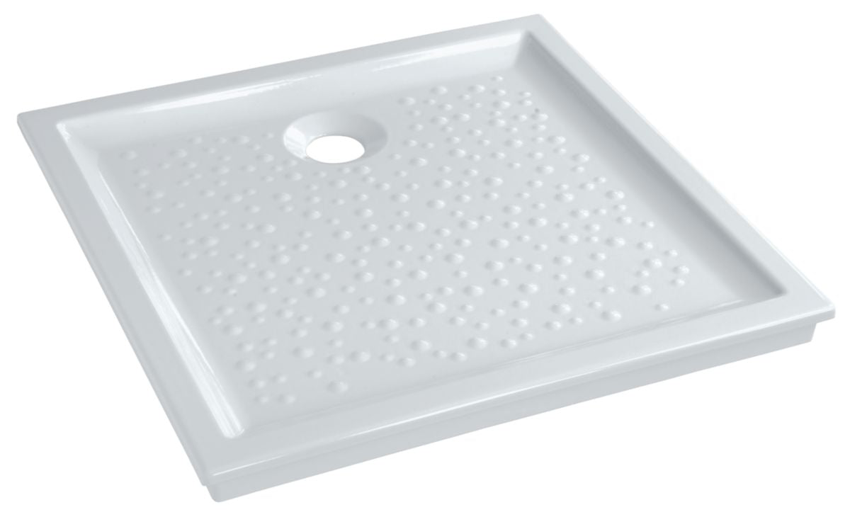 GEBERIT Bastia ceramic shower tray 70 x 70 extra-flat to be built in for 90 mm siphon drain Ref. 00730300000001. Shop across boundaries at DIAYTAR NIGERIA and enjoy budget-friendly nationwide delivery within the week.