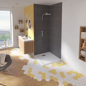 KINEDO KINESURF 80x80x4cm white shower tray Ref. RD1100. DIAYTAR NIGERIA: Where quality meets affordability, with thousands of products delivered in less than 8 days.