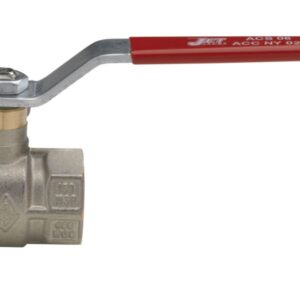 Full bore ball valve. Red flat handle in varnished steel. ALTECH 301 ACS Nickel-plated brass FF DN 11/2, Ref.6360080000. DIAYTAR NIGERIA: Connecting Nigerians with their needs through our affordable and diverse marketplace.