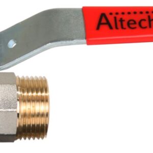 Full bore ball valve. Red handle in varnished steel. ALTECH 301 ACS Nickel-plated brass MM DN 3/4. DIAYTAR NIGERIA transforms dreams into deliveries with our affordable prices and 5-8 day shipping.