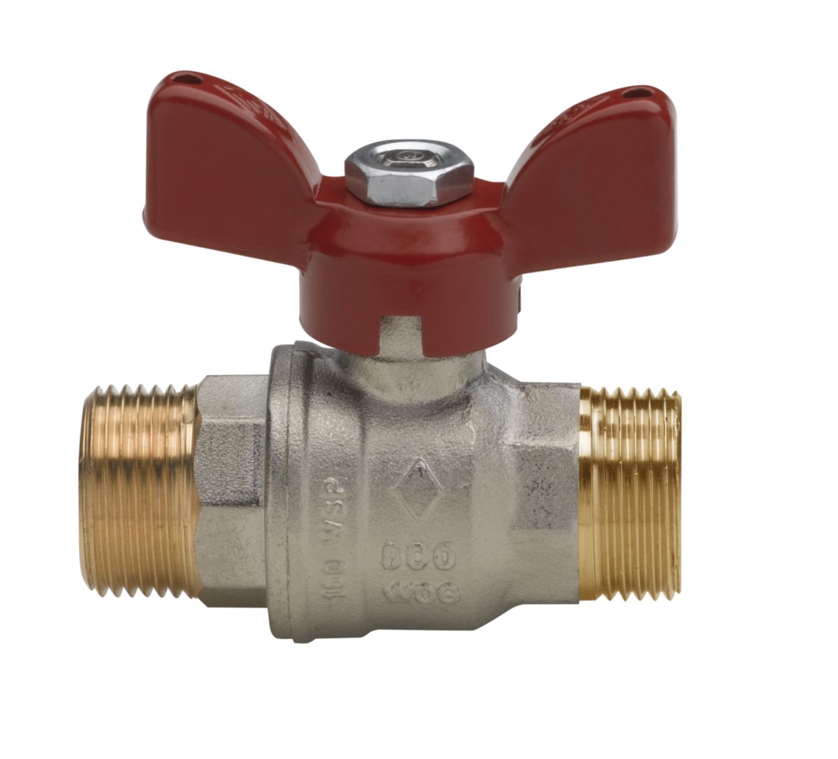 Ball valve, butterfly handle, D 12x18, Ref.6365030000. DIAYTAR NIGERIA delivers more than products - we deliver affordable shopping satisfaction nationwide.