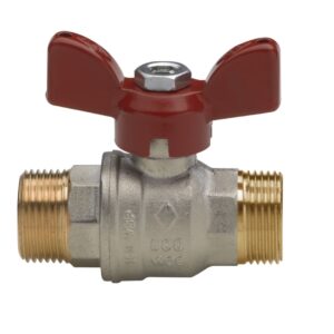 Ball valve, butterfly handle, D 26 x 34, Ref.6363030000. DIAYTAR NIGERIA connects desire with fulfillment through our affordable e-commerce platform.