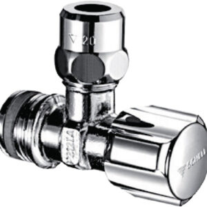 SCHELL CONFORT chrome angle valve 12 x 17 w/o rosettes 049020699. DIAYTAR NIGERIA: Where shopping dreams come true with budget-friendly prices and nationwide shipping.