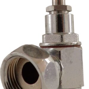 ALTECH Angle Stop Valve, Short Diameter 12 x 17 Chrome-Plated Brass. DIAYTAR NIGERIA: Where countless products meet affordable prices and reliable nationwide shipping.
