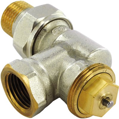 R807 Thermostatic Inverted Angled Radiator Valve - 3/8" Connection. DIAYTAR NIGERIA: Your partner in affordable online retail with reliable shipping across Nigeria.