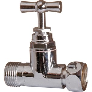 Straight flush valve 3/8 chrome ref. 329951. Experience shopping without compromise at DIAYTAR NIGERIA, with vast selection and quick delivery.