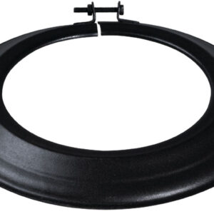 Matte black enamelled steel rosette diameter 180 mm ref. 343747, TEN. Discover the perfect shopping balance at DIAYTAR NIGERIA with competitive prices and prompt delivery.