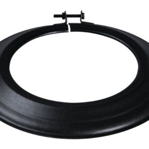 Matte black enamelled steel rosette diameter 80 mm ref. 343749, TEN. Experience the ultimate in shopping convenience with DIAYTAR NIGERIA's vast catalog and 5-8 day delivery.