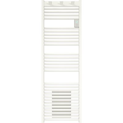 Doris digital 1000W electric towel dryer with 1000W blower, glossy white (RAL 9016 smooth) Ref. 851129. Shop without boundaries at DIAYTAR NIGERIA, offering affordable products with convenient delivery times.