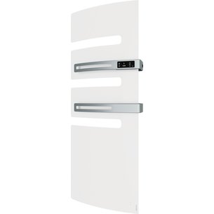 Serenis digital electric towel dryer left mast with fan 1750W 3CS carat white (RAL 9016 matt textured) Ref. 850512. DIAYTAR NIGERIA: Where affordable online shopping meets reliable delivery across Nigeria.