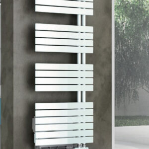 Concerto asymmetric hot water towel dryer height 1418mm width 550mm 605W with 1000W blower white. Your everyday shopping destination, DIAYTAR NIGERIA offers quality and value delivered within days.