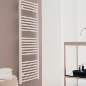 Ondéo white hot water towel dryer 1322 x 495 603 watts. Find high-quality plumbing and electrical products at Nigeria-Materiels.com. We cater to both small and large-scale projects.