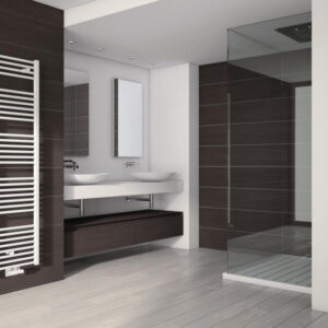 Primeo 2 hot water towel dryer central connection 50 mm center distance 603 W 1322 x 500 mm white. Shop with intention at DIAYTAR NIGERIA, offering thousands of products at budget-friendly prices.