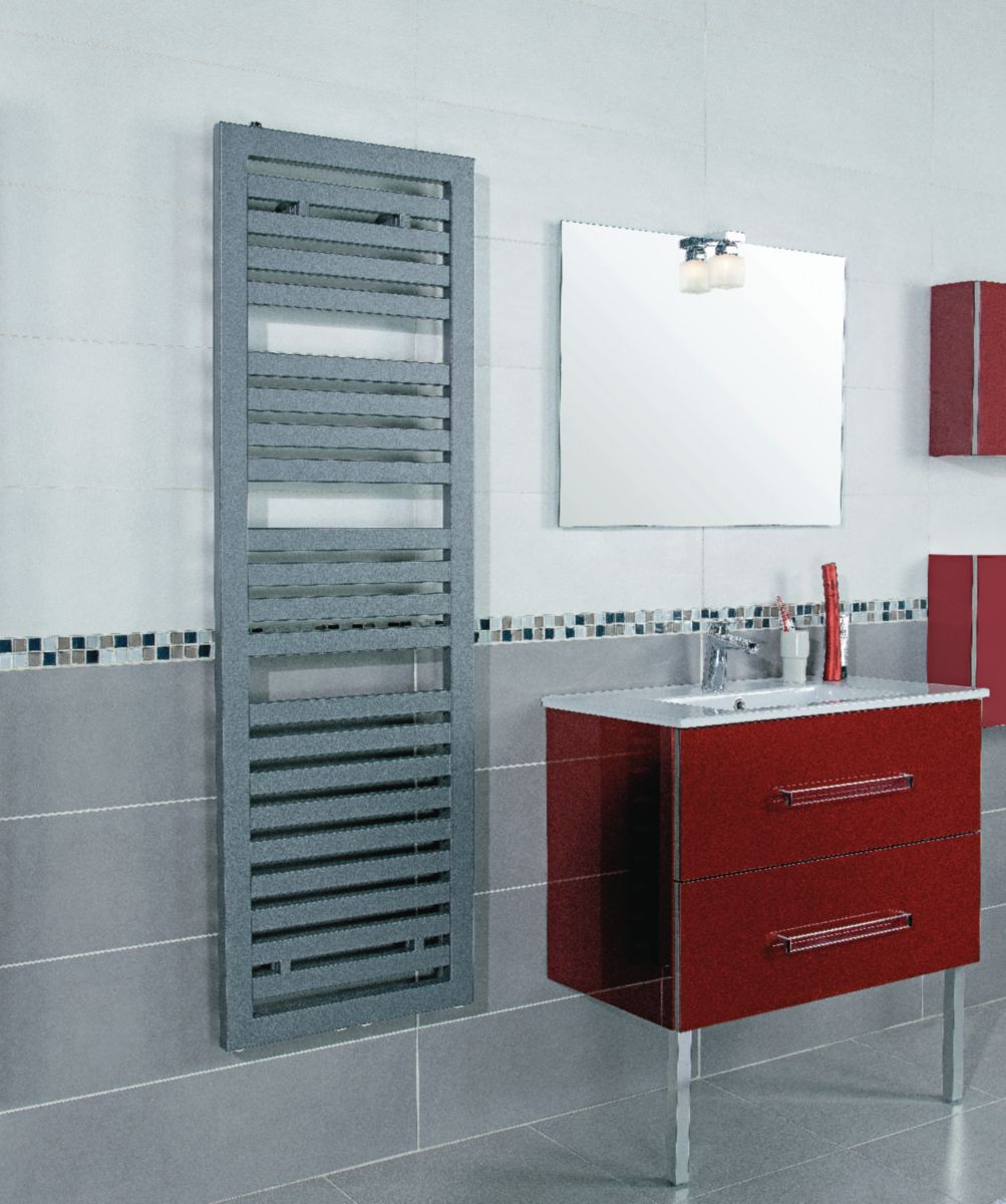 Séducta hot water towel dryer central connection height 1224 mm width 500 mm white color 557 Watts. Discover the perfect balance of price and convenience with DIAYTAR NIGERIA's nationwide e-commerce platform.