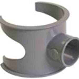 90° USL103 male-female connection saddle - Grey PVC - Ø 100/32 mm. DIAYTAR NIGERIA: Bringing the marketplace to every Nigerian with affordable prices and quick delivery.