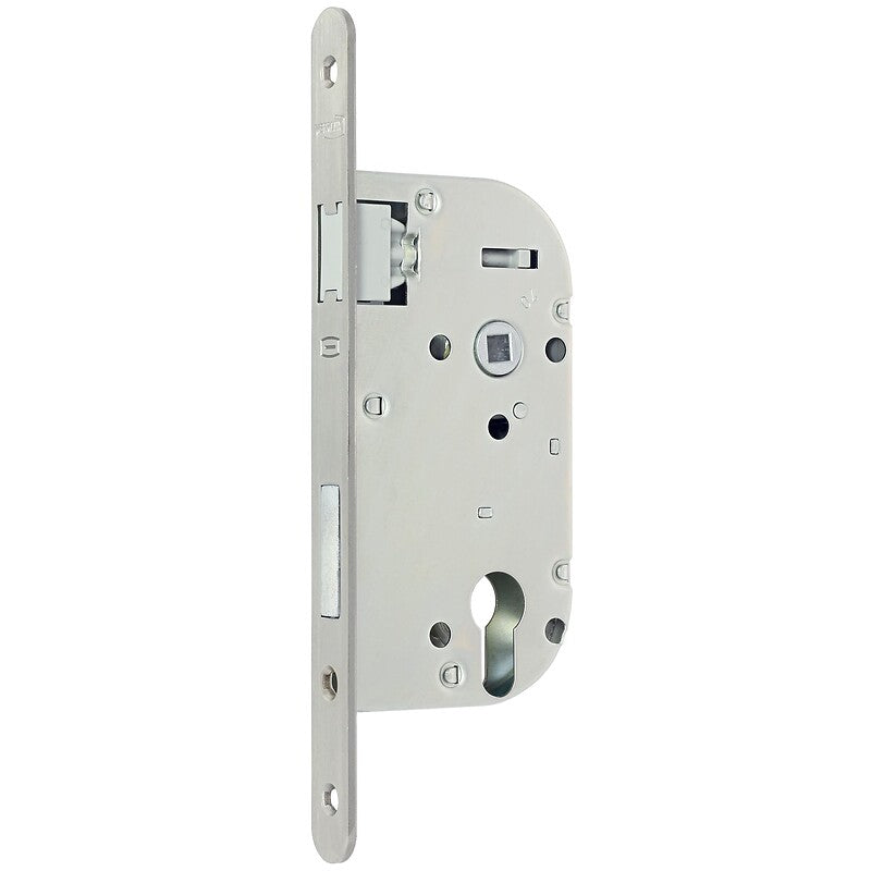 Mortise lock with magnetic bolt, 145 mm box, 70 mm center distance, 50 mm spindle, 7 mm square, reversible with key strike I. DIAYTAR NIGERIA delivers on our promise of variety, affordability, and prompt nationwide shipping.