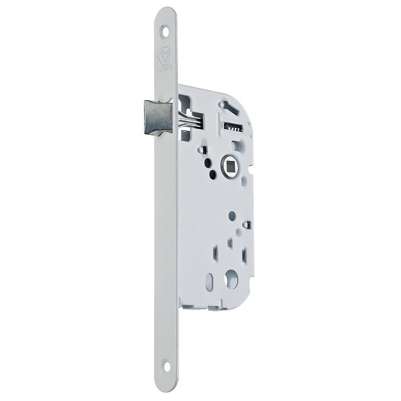 Mortise lock half-turn bolt 40 mm axle right - Round end faceplate - D12. DIAYTAR NIGERIA: Connecting Nigerians with their needs through affordable prices and 5-8 day shipping.