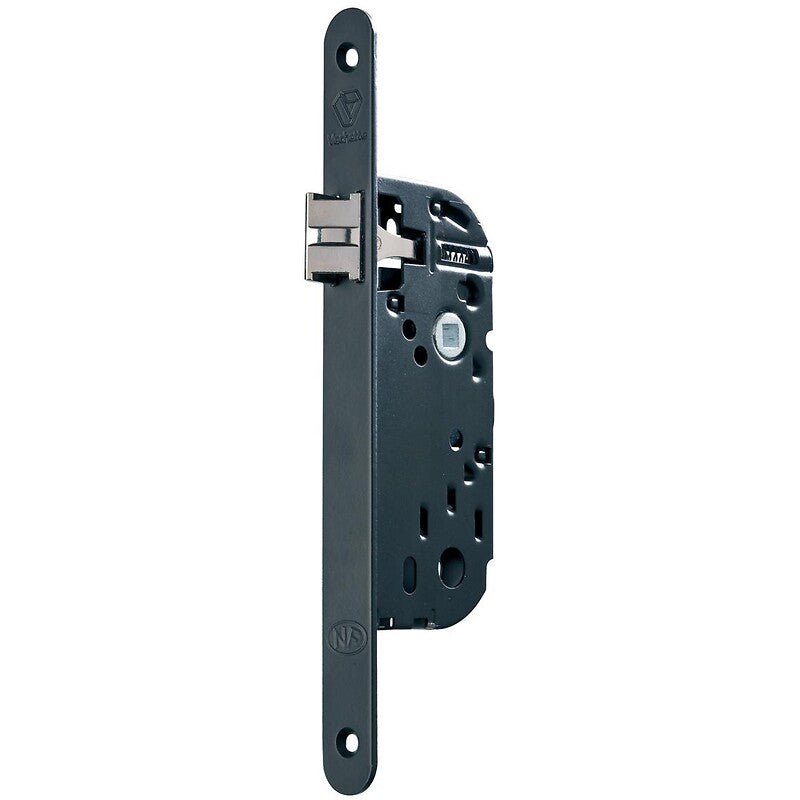 Mortise lock with half-turn bolt, 40 mm axle - Round end faceplate, right hand - D 22. Discover the convenience of DIAYTAR NIGERIA's vast product range delivered affordably in 5-8 days.